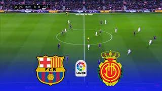 BARCELONA VS MALLORCA • LA LIGA 2122 • REALISTIC SIMULATION