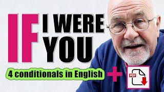 THE CONDITIONALS 012 & 3 Conditionals + Free PDF  English Grammar Lesson