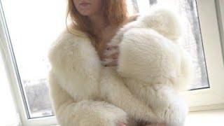 Fur coats make Beautiful women like fur princesses