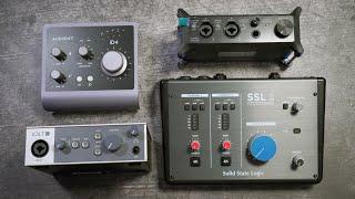 Das beste Audio-Interface 2023 UA Volt 1 vs. Audient iD4 MKII vs. SSL 2 vs. Zoom UAC-232