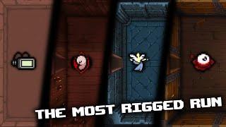 The most rigged run in Binding of Isaac...