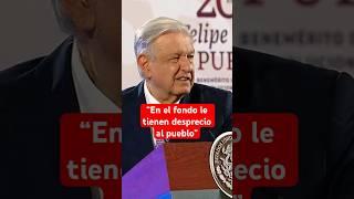 La reacción de AMLO a las disculpas que ofreció la encuestadora Massive Caller #shorts