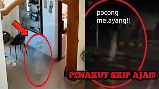 POCONG NGAMBANG BUAT J4NTUNGAN DAN JIN TEREKAM CCTV  7 PENAMPAKAN HANTU TERSERAM DAN TERJELAS