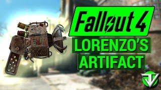 FALLOUT 4 How To Get LORENZOS ARTIFACT Gamma Gun Unique Weapon Guide