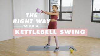 How To Do A Kettlebell Swing  The Right Way  Well+Good