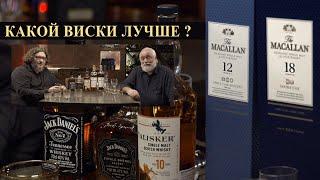 Jack Daniels Talisker Macallan. Какой виски лучше?