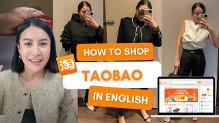 How To TAOBAO IN ENGLISH  International Shopping + SECRET SHOPPING HACKS