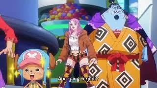 Tiba di pulau Eag Head Luffy Chopper Jimbei dan Bonney terpesona  One Piece Episode 1091 Sub Indo