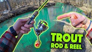 The BEST Spinning Rod & Reel For Trout Fishing