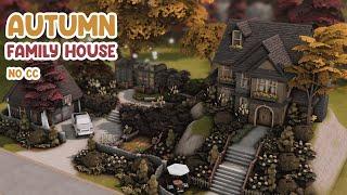 Huge Autumn Family Home  The Sims 4 Speed Build