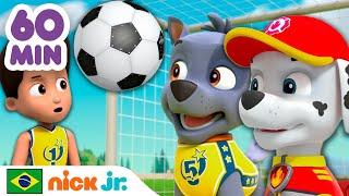 Patrulha Canina  1 HORA de futebol e das aventuras esportivas  Nick Jr. em Português