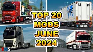 ETS2 1.50 TOP 20 MODS - JUNE 2024