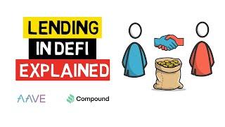 Lending And Borrowing In DEFI Explained - Aave Compound