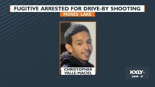 Moses Lake fugitive arrested for drive-by shooting