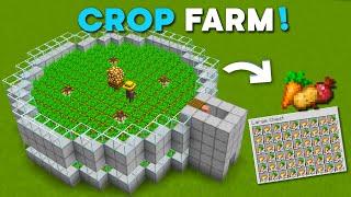 Minecraft Simplest Crop Farm - 800 + Per Hour