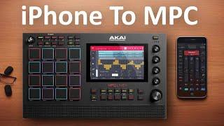Connect MPC To iPhone Akai MPC Live 2 One X Keys Live and More