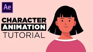 Character Facial Animation Tutorial in After Effects - No Third Party Plugin