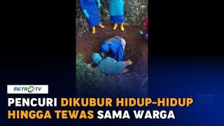 Terduga Pencuri di Garut Dihakimi Massa hingga Dikubur Hidup-hidup