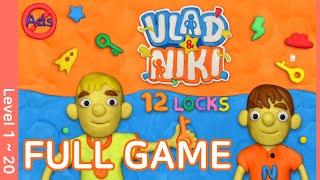 Vlad & Niki 12 Locks Full Game Walkthrough  All Levels