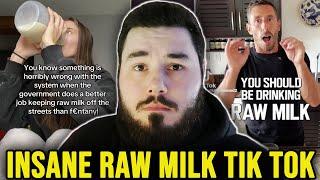 INSANE Conservatives and TikTokers are Now Promoting RAW Milk this is dangerous