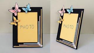 Güzel Kolay Kullanışlı bir Çerçeve Nasıl Yapılır  DIY Photo Frame Ideas