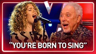 The Voice FINALIST with extremely POWERFUL voice STUNS the coaches  Journey #376