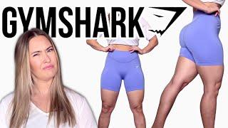 NEW GYMSHARK SHORT TRY ON REVIEW  SWEAT SEAMLESS SHORTS HAUL