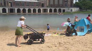 Humboldt Park Beach reopens after four-year closure