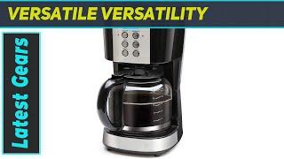 Capresso 12-Cup Drip Coffee Maker with Glass Carafe  Brew Your Perfect Cup