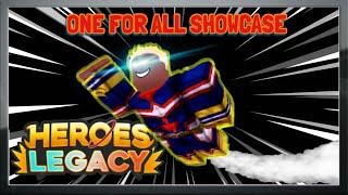 HEROES LEGACY  ONE FOR ALL SHOWCASE PLUS ULTRA