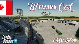 NEW ‘MONETTE EXTENSION’ MOD MAP “WYMARK CA” MAP TOUR  Farming Simulator 22 Review PS5