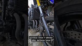 tes vixion 4 silinder suaranya bikin penasaran