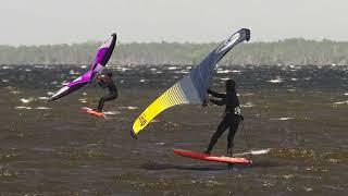 Panama City - Wing foiling Kiting and Windsurfing winds from Hurricane Ian.