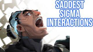 Sigmas Depressing Interactions - Overwatch 2
