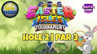 Master QR Hole 2 - Par 3 HIO - Easter Isles Tournament *Golf Clash Guide*
