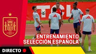  DIRECTO Primer entrenamiento de la Selección Española en Alemania para la EURO 2024