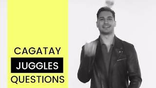 Cagatay Ulusoy  Juggling Questions Interview  Speaking English  Closed Captions