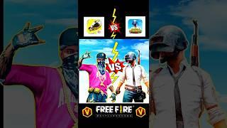 free fire Vs pubg#shortsfeed #freefire #garena #facts #gaming #games #gameplay #gamer #pubg #ff