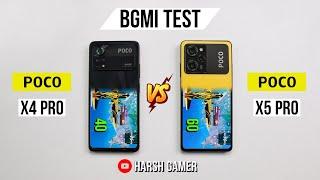 Poco X5 Pro vs Poco X4 Pro Pubg Test Heating and Battery Test 