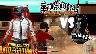 СРАВНИВАЕМ МОД PLAYERUNKNOWNS BATTLEGROUDS В GTA SAMP И MTA  PUBG SAMP VS PUBG MTA