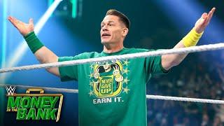 Cena makes shocking WWE Money in the Bank return WWE Money in the Bank 2021 WWE Network Exclusive