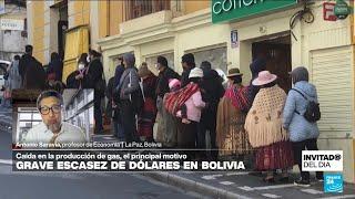 ¿A qué se debe la escasez de dólares en Bolivia y cómo podría salir de la crisis? • FRANCE 24