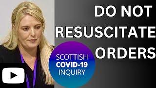 DO NOT RESUSCITATE  MIDAZOLAM  NEGLECT  Scottish COVID-19 Inquiry