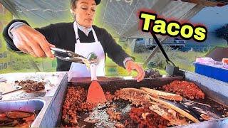 Taco Goddess - BEST Street Tacos El Chino  AUTHENTIC Mexican Street Food