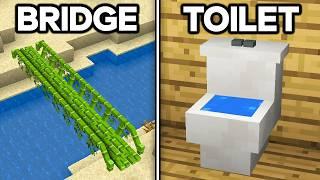 24 Genius Minecraft Build Hacks