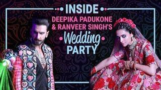 Deepika Padukone and Ranveer Singh Inside pics and videos from their wedding party  DeepVeer