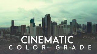 Cinematic Grade DaVinci Resolve 2023