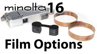 Minolta 16 - New Film Options