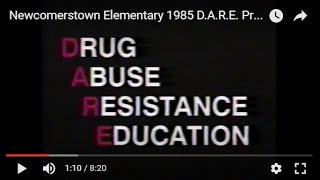 Newcomerstown Elementary 1985 D.A.R.E. Program