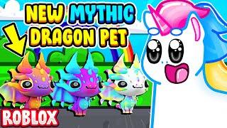 NEW MYTHIC DRAGON PET IN OVERLOOK BAY IT EVOLVES NEW YEARS EVENT Roblox Overlook Bay